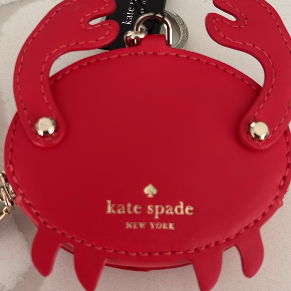 NWT KATE SPADE ♠️ CRAB COIN CASE - Picture 3 of 5